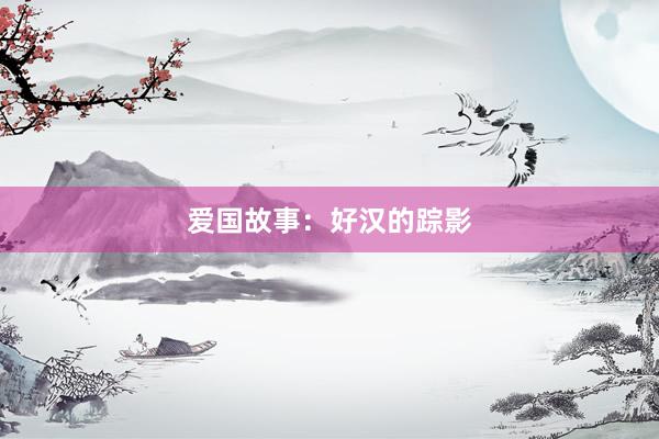 爱国故事：好汉的踪影